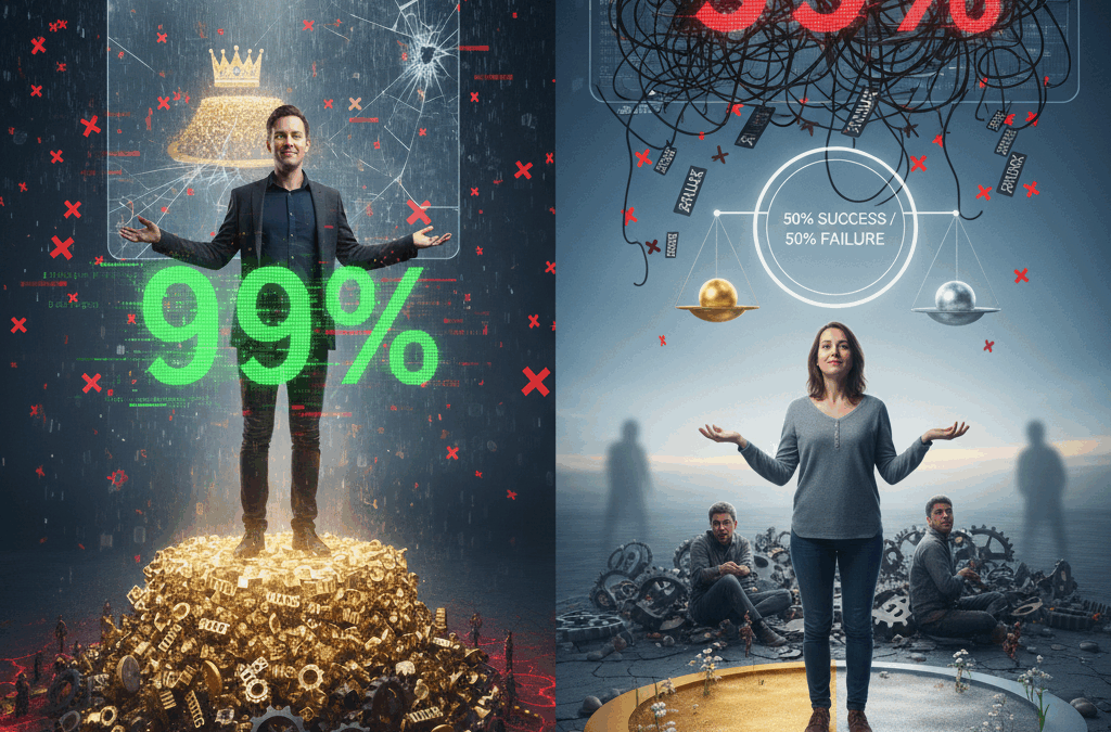 【９９％の成功も失敗もどっちも脳がバグっているせい】メールマガジンの登録