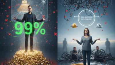 【９９％の成功も失敗もどっちも脳がバグっているせい】メールマガジンの登録