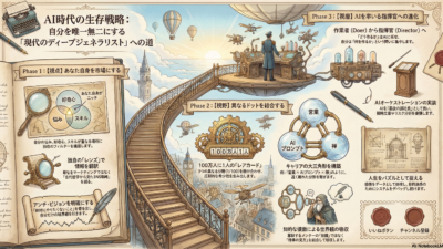 あなたは「歯車」のまま終わりますか？それとも自分自身の「物語」として生き残りますか？AI時代に残る人間の条件。