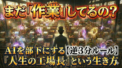 「あなたの今のスキルは、まもなく無価値になります」 スペシャリストの「死の谷」を脱出し、AI時代の支配者になる唯一のルート 　　　　　　　　　　　2026年2月05日 19:00 に公開