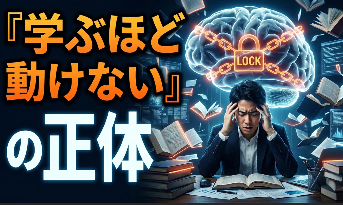 ９９％がはまる【学ぶほど動けない】意志力・やる気不要の科学的仕組みの作り方2026年３月１０日 19:00 公開予定