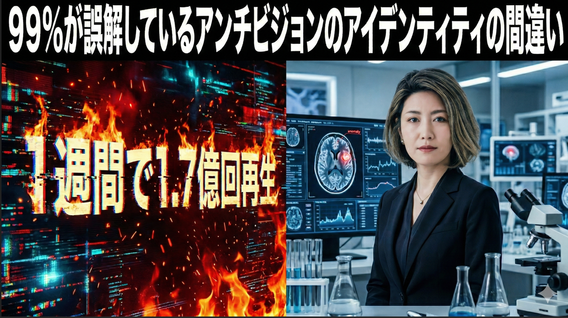 【警告】1.7億回再生されたあの自己啓発動画の「嘘」。あなたが本当に書き換えるべきは〇〇だった2026年３月０5日 19:00 公開予定